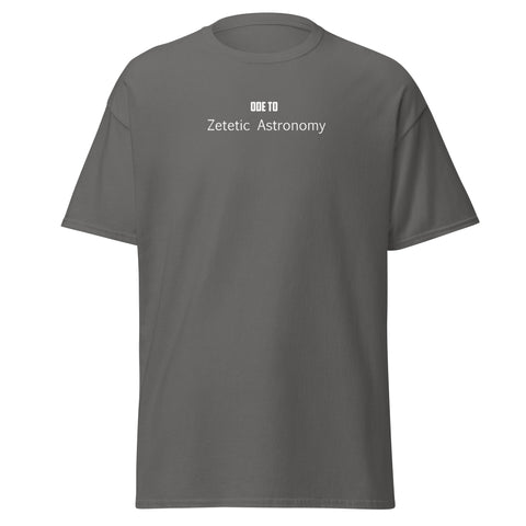 ode to Zetetic Astronomy shirt