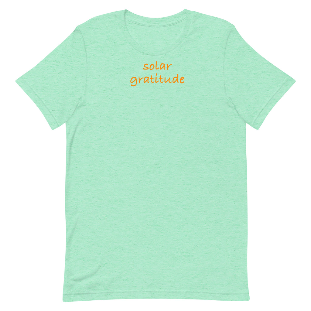 solar gratitude shirt