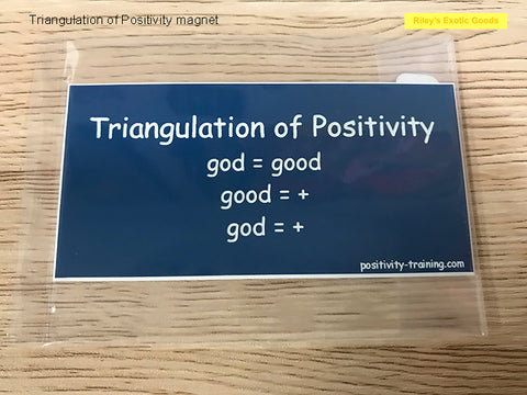 Triangulation of Positivity magnet