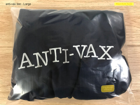 anti-vax tee - Large