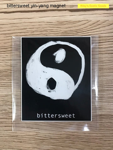 bittersweet yin-yang magnet