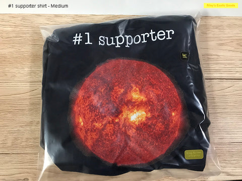 #1 supporter shirt - Medium