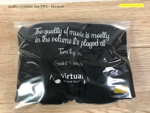 quality of music tee VRS - Medium