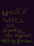 black holes are probably the deepest ebook