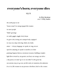 everyone's born; everyone dies ebook