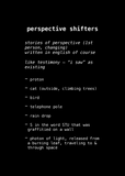 perspective shifters ebook