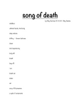 song of death ebook