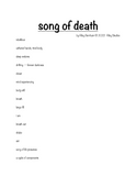 song of death ebook