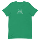 faith hope charity shirt